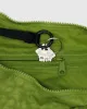 Medium Nylon Crescent Bag w/ Key Leash - Green Juice sold by ban.do