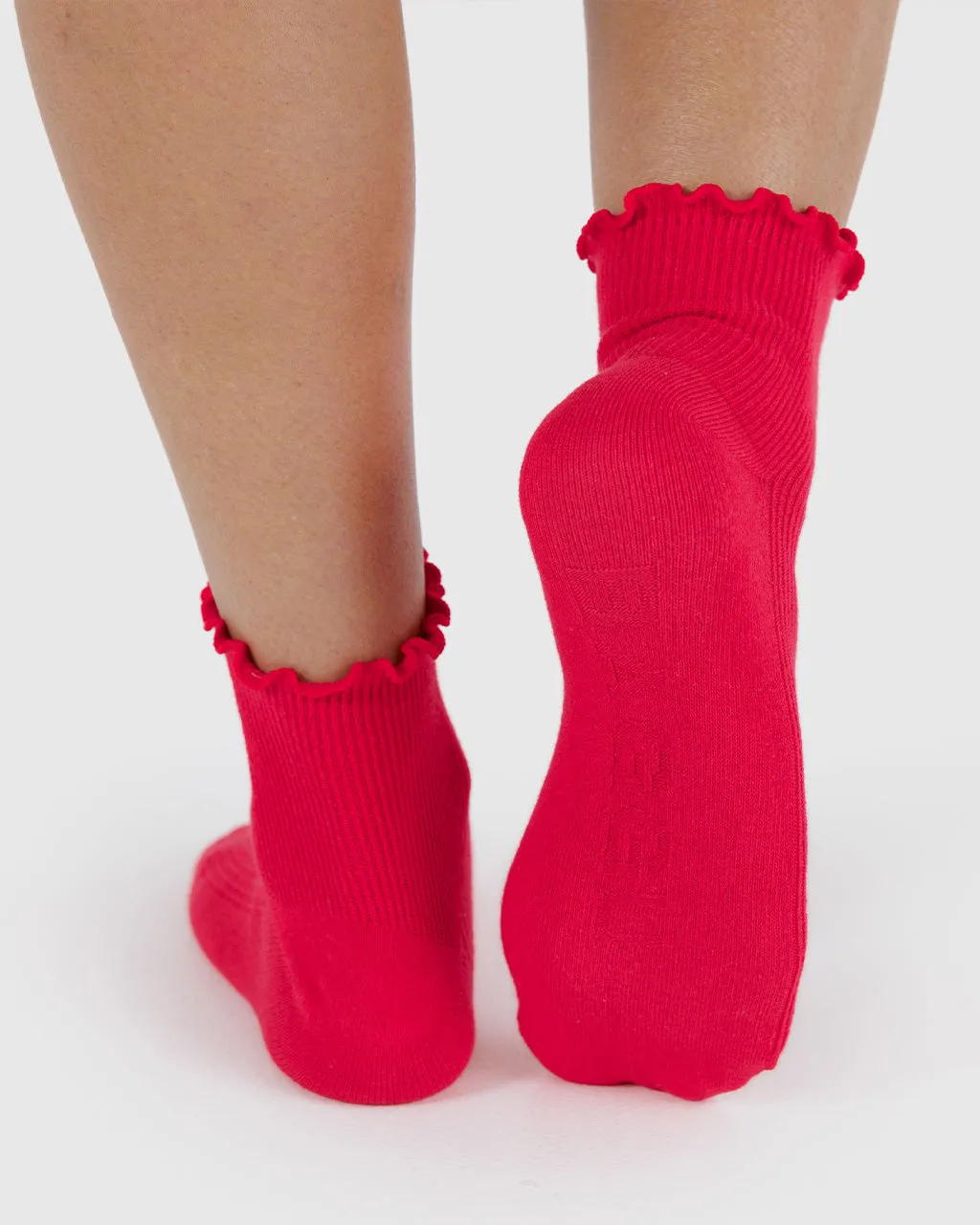 Lettuce Edge Sock Set Of 2 - Lavender & Red sold by ban.do product image thumbnail 4