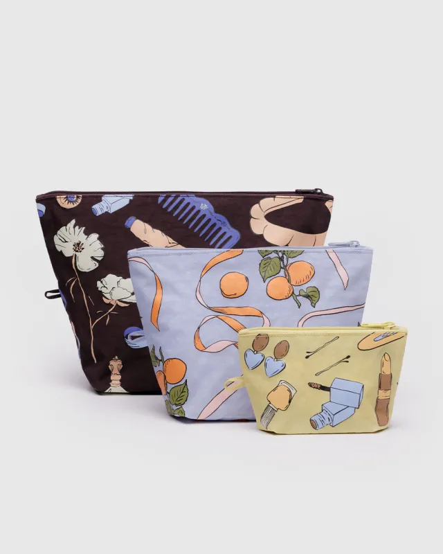 Go Pouch Set - Get Ready With Me sold by ban.do