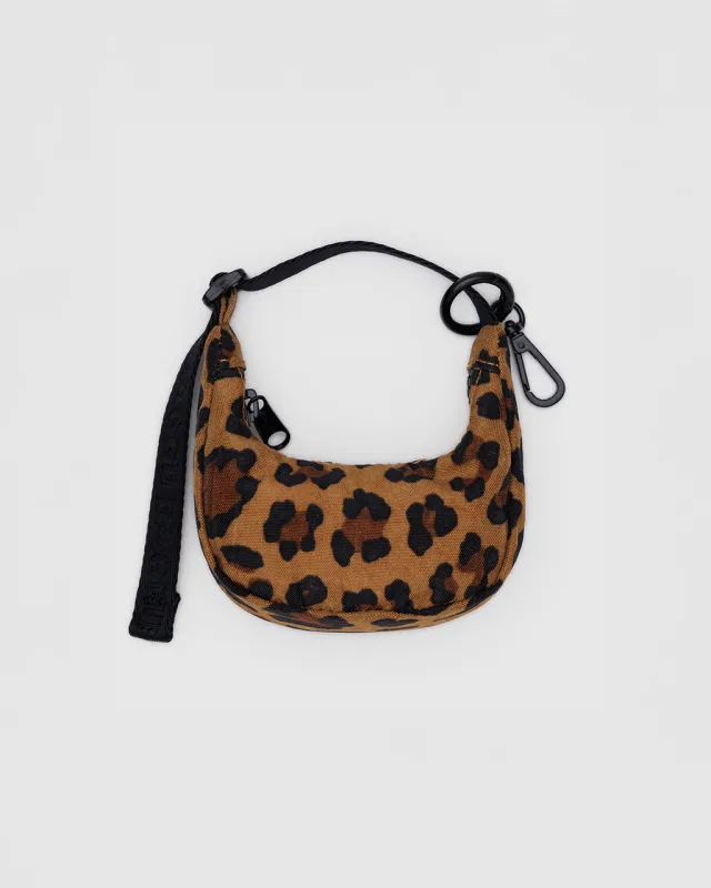 Crescent Bag Charm - Leopard sold by ban.do