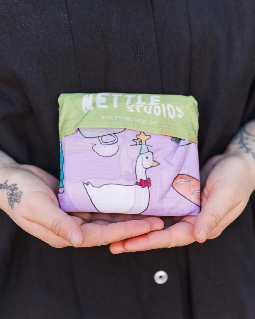 Nylon Tote - Dinner Party sold by ban.do product image thumbnail 5