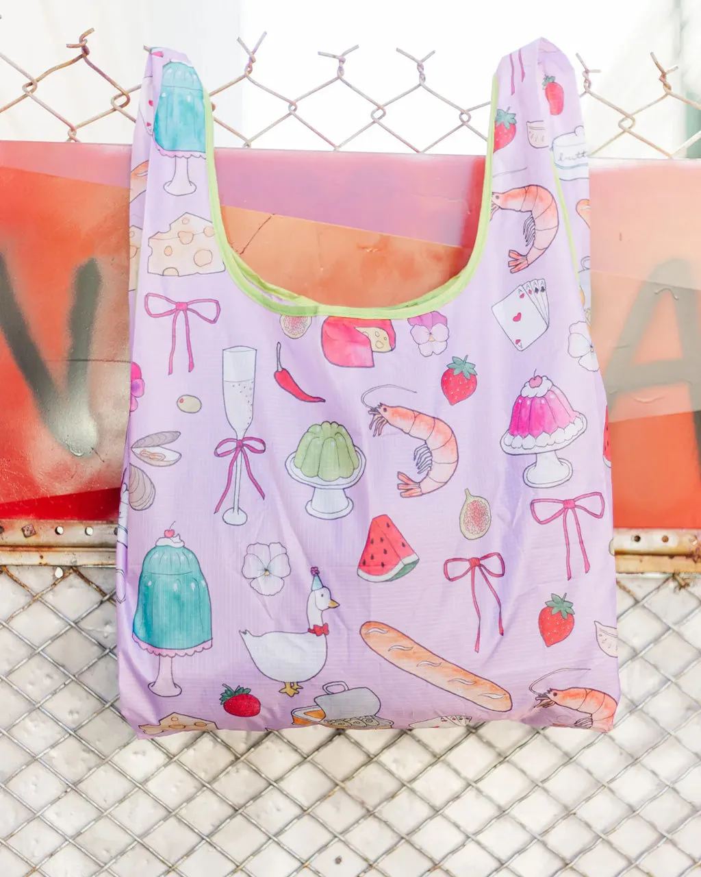 Nylon Tote - Dinner Party sold by ban.do