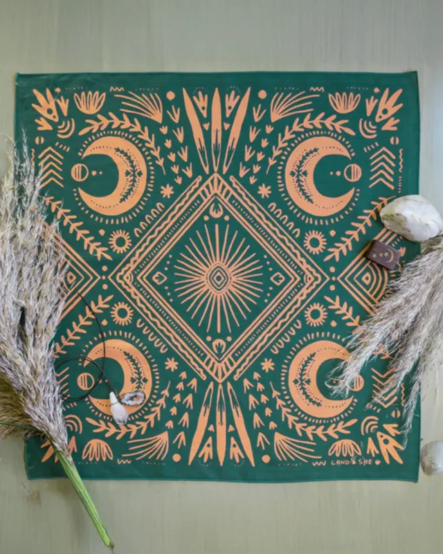 Stay Steady Organic Cotton Bandana sold by ban.do