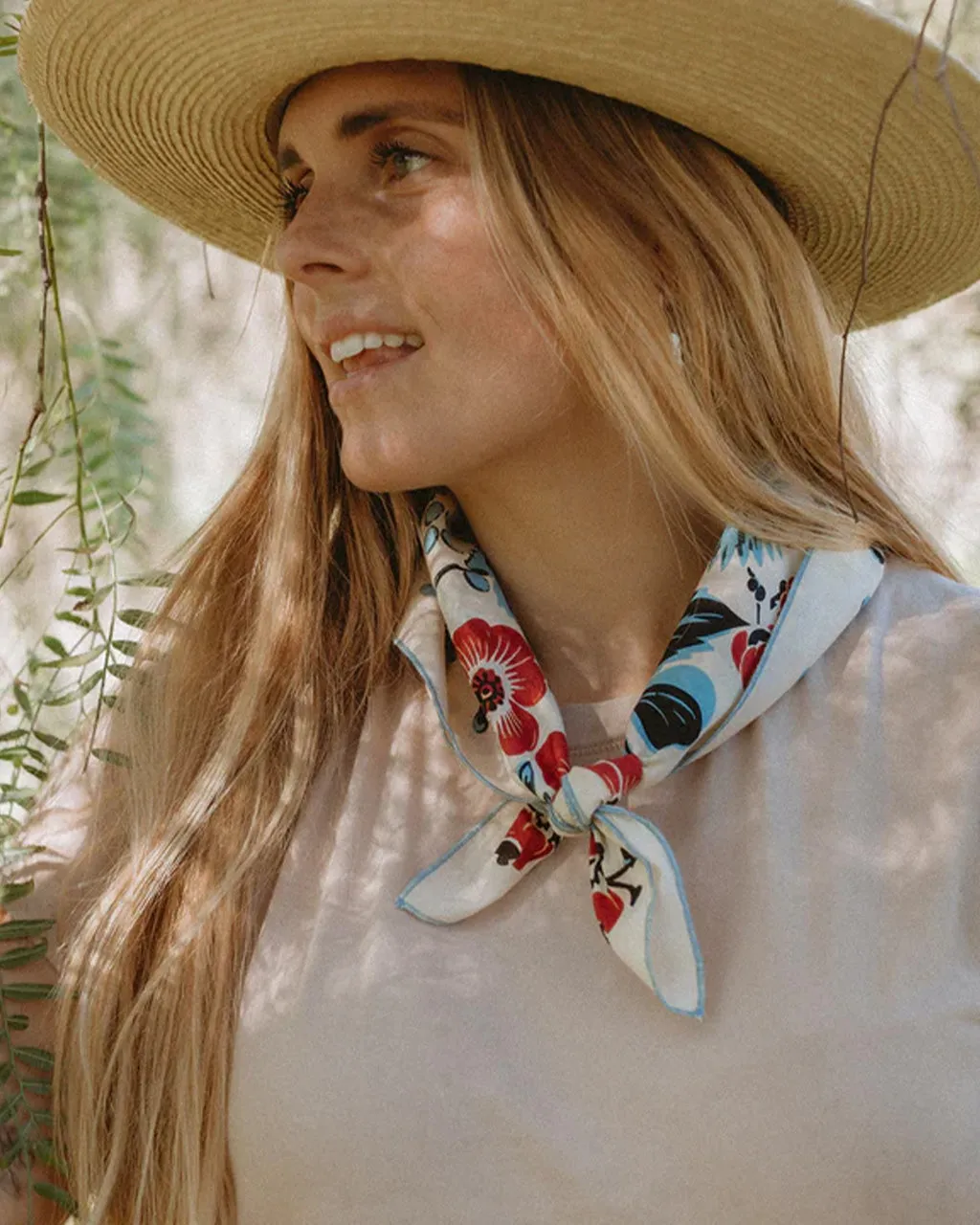 Spring Awakening Organic Cotton Bandana sold by ban.do product image thumbnail 4