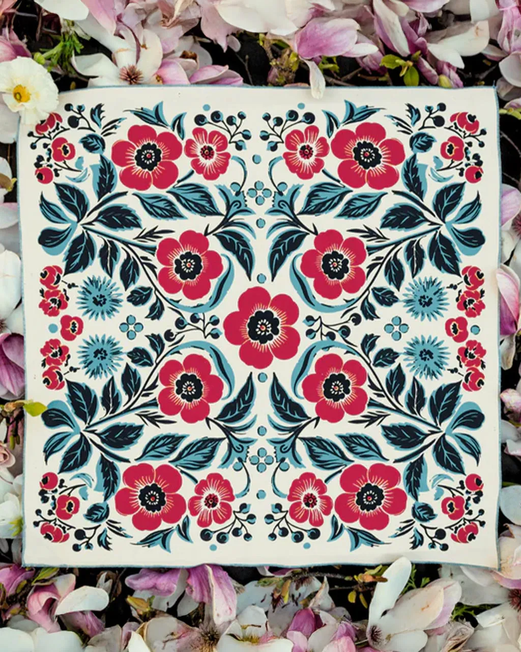 Spring Awakening Organic Cotton Bandana sold by ban.do