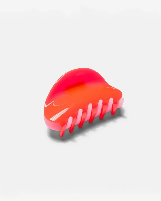 Tri Suki Claw Clip - Lilac + Punch sold by ban.do