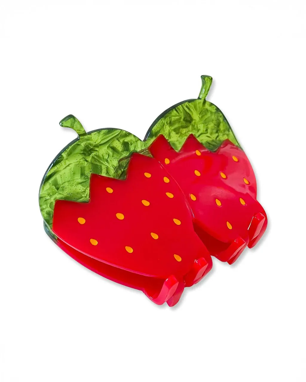 Large Red Strawberry Hair Claw sold by ban.do product image thumbnail 3