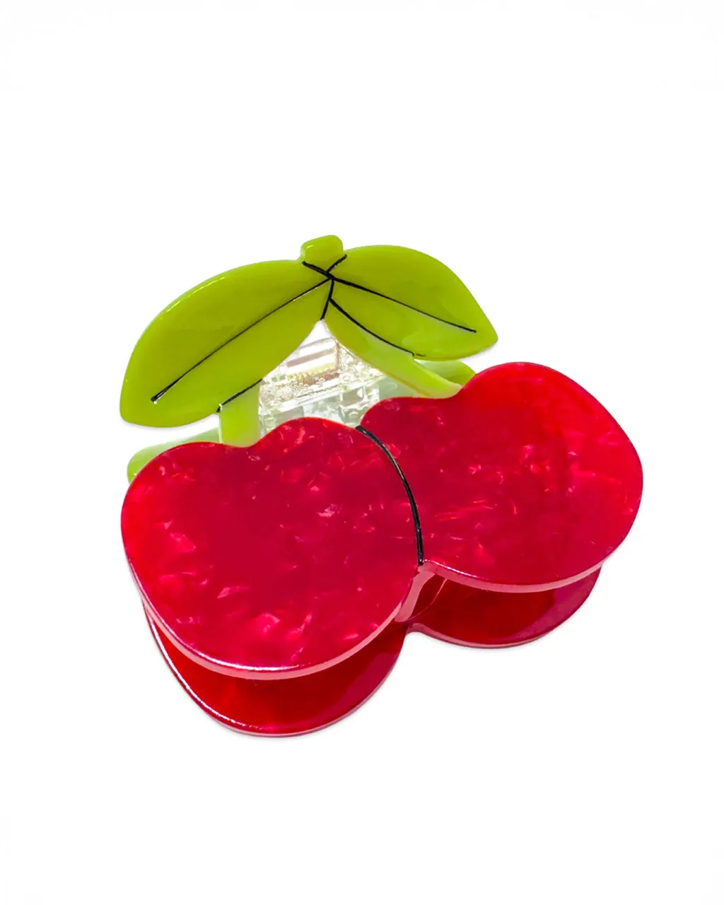 Large Maraschino Cherries Hair Claw sold by ban.do product image thumbnail 3