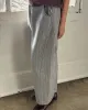 Arc Pants - Navy Stripe sold by ban.do