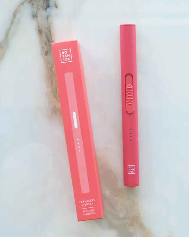 Solid Flameless Lighter - Strawberry sold by ban.do