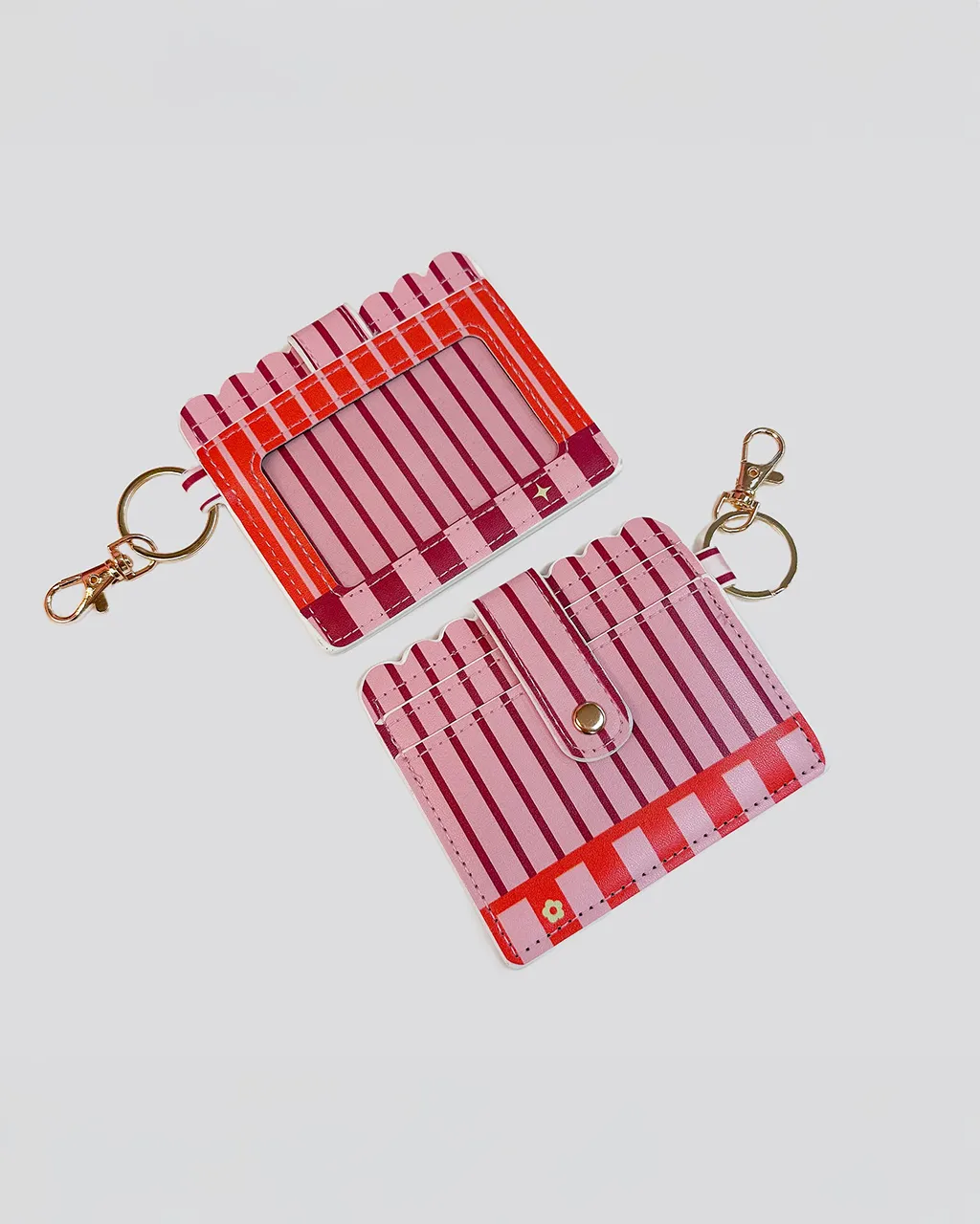 Pinkie Pinstripe Wallet sold by ban.do