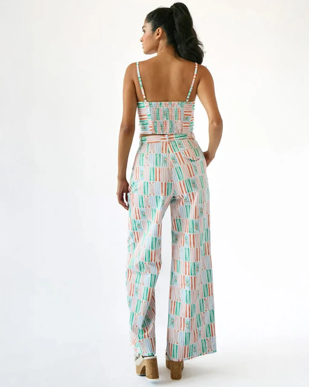 Rose Pants - Beach Chairs sold by ban.do product image thumbnail 2