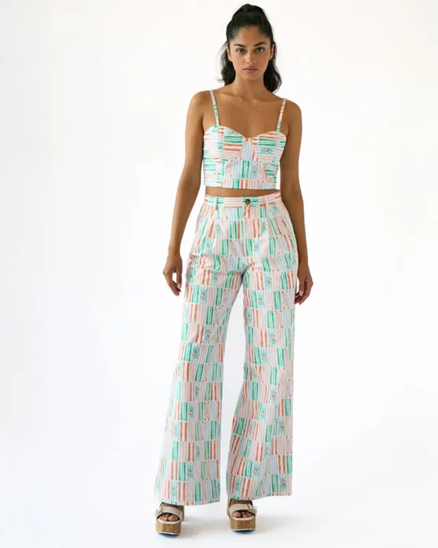 Rose Pants - Beach Chairs sold by ban.do