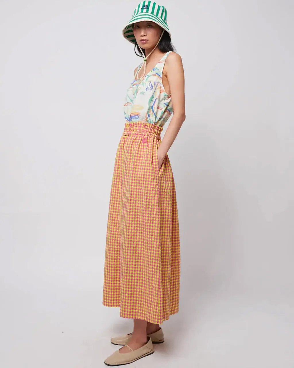 Vichy Evasé Skirt sold by ban.do product image thumbnail 2