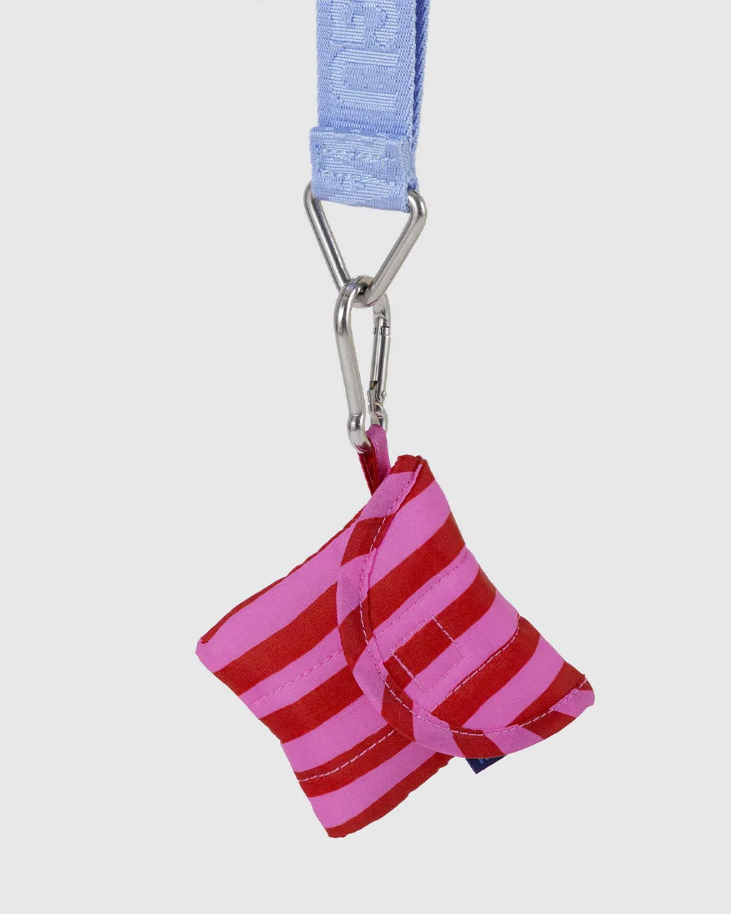Puffy Earbuds Case - Pink & Red Painted Stripe sold by ban.do product image thumbnail 3