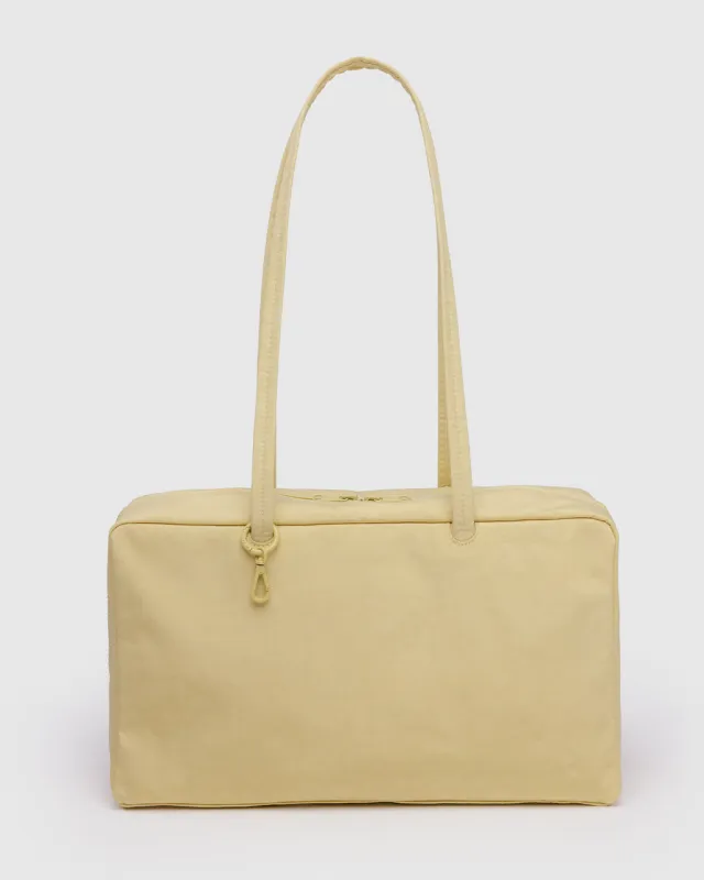 Medium Nylon Bowler Bag - Butter sold by ban.do