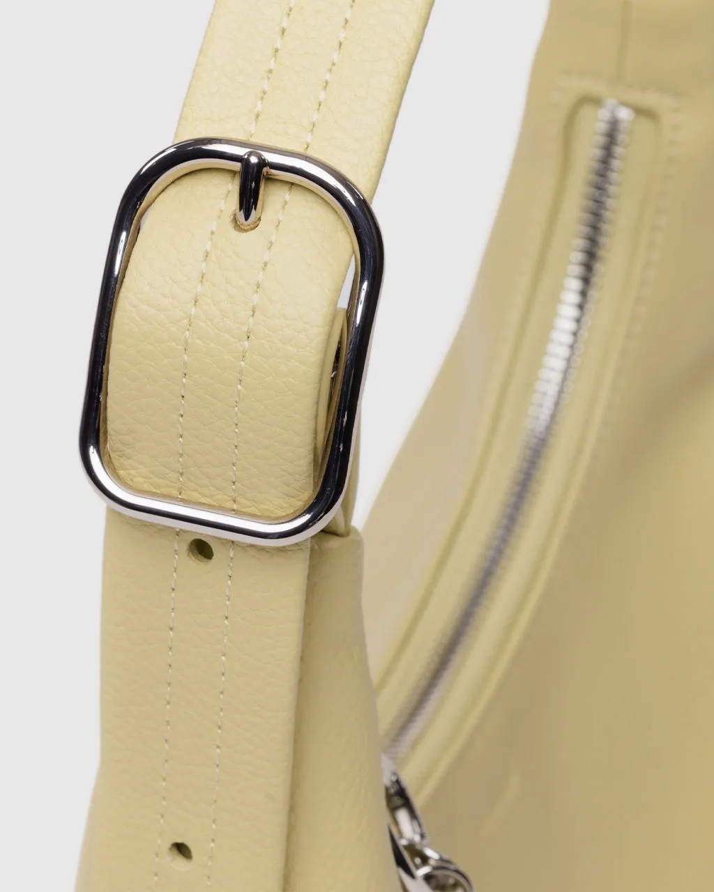 Mini Recycled Leather Shoulder Bag - Straw sold by ban.do product image thumbnail 4