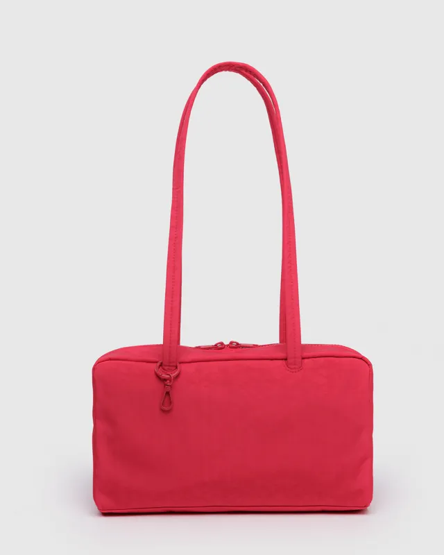 Nylon Bowler Bag - Candy Apple sold by ban.do
