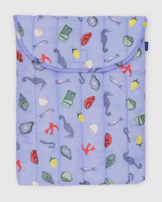 Puffy Laptop Sleeve 16" - Sea Charms sold by ban.do
