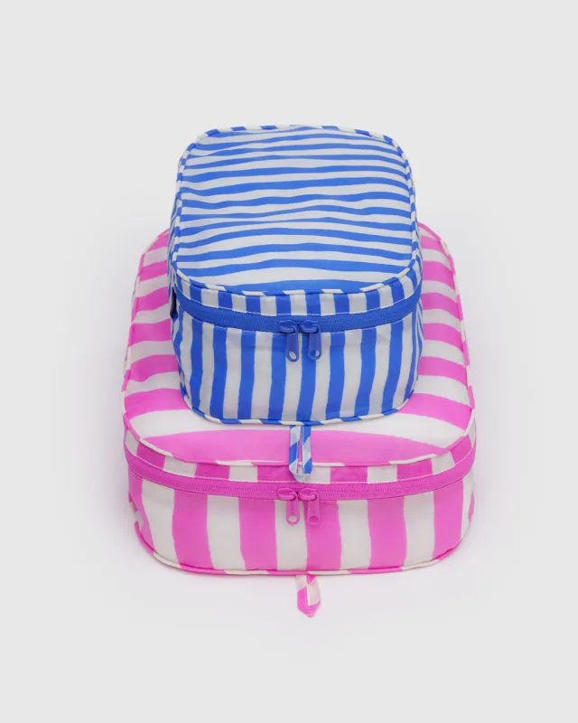 Packing Cube Set - Painted Stripe sold by ban.do