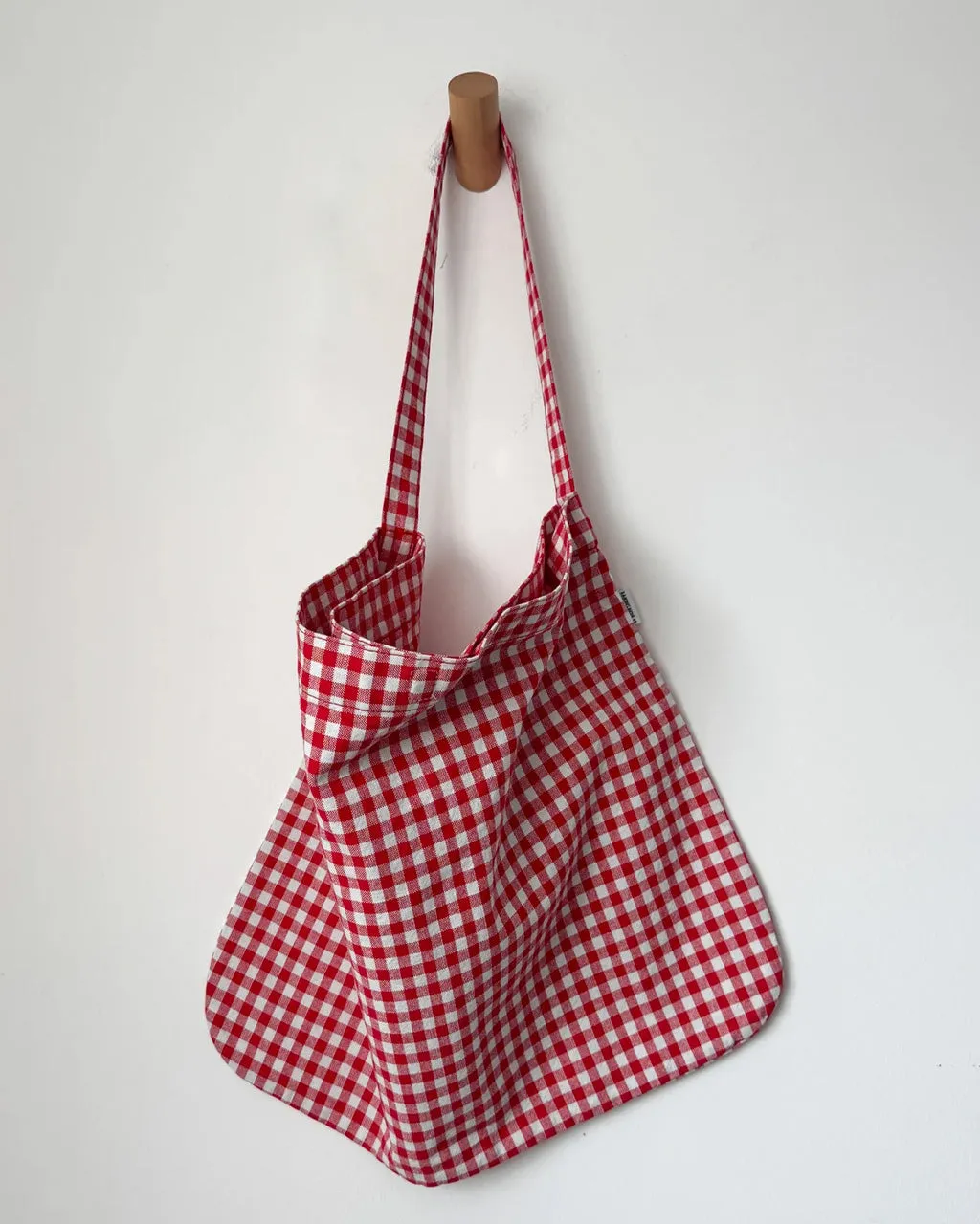 Happy Carry Bag - Red Gingham sold by ban.do product image thumbnail 4