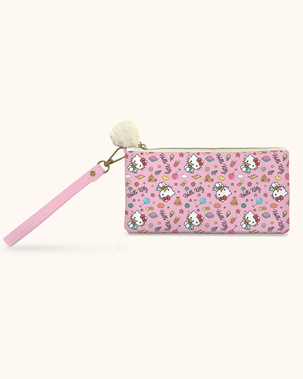 Hello Kitty Pencil Pouch - College Letters sold by ban.do