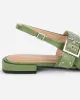Pearl Slingback Ballet Flat - Cactus sold by ban.do