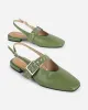 Pearl Slingback Ballet Flat - Cactus sold by ban.do