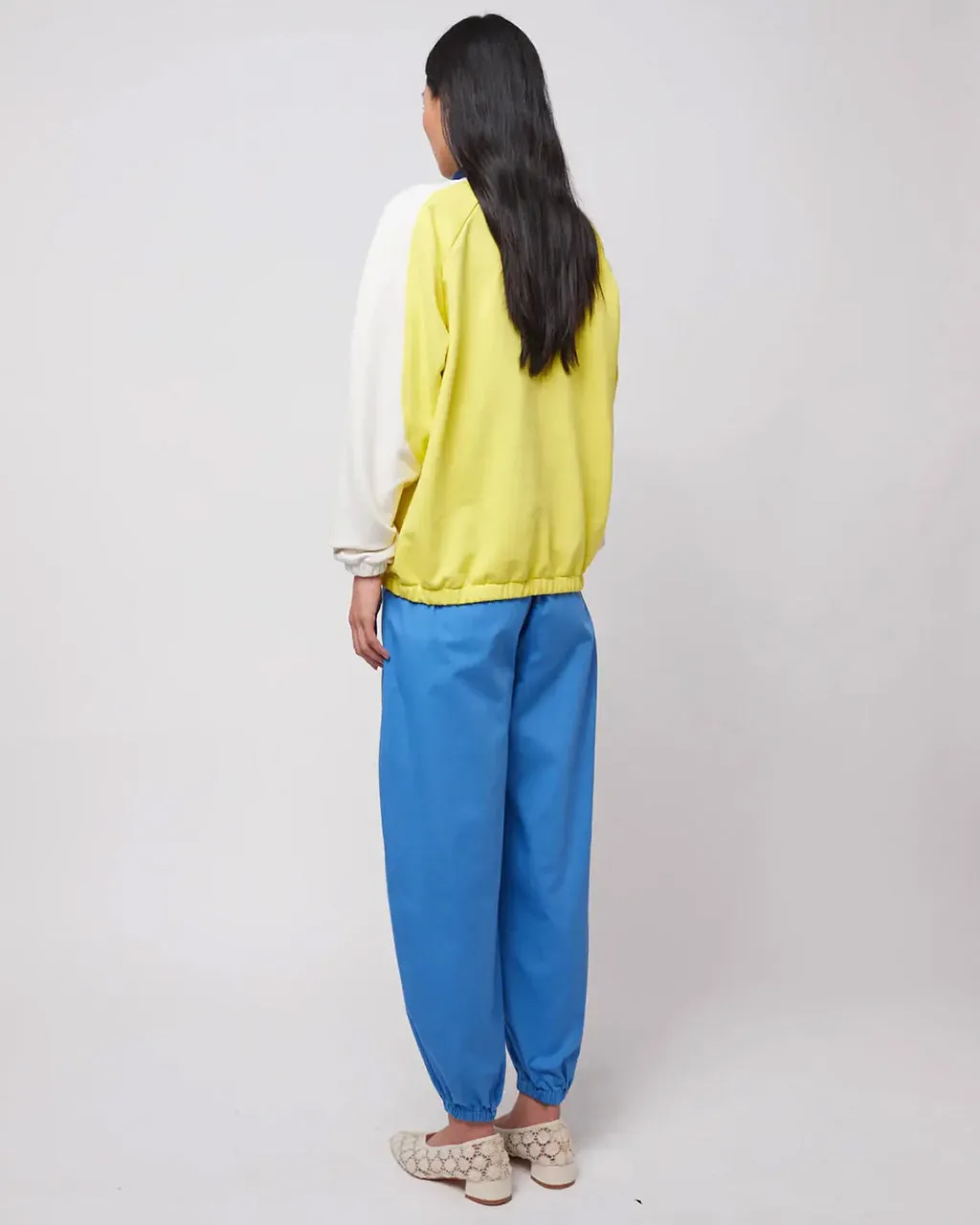 Color Block Zipper Sweatshirt sold by ban.do product image thumbnail 2