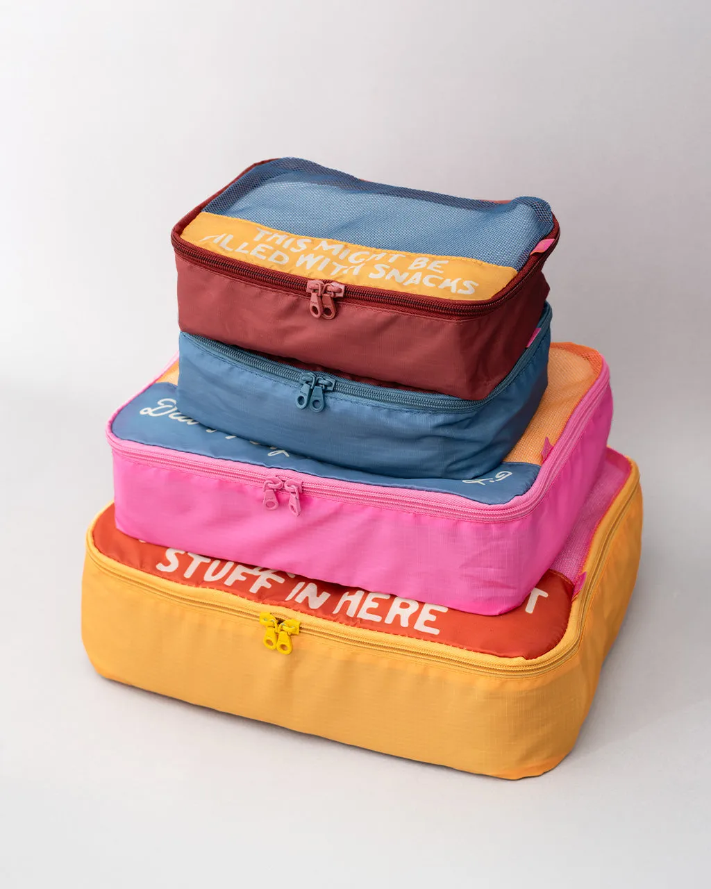 Packing Cube Set - Really Important Stuff sold by ban.do