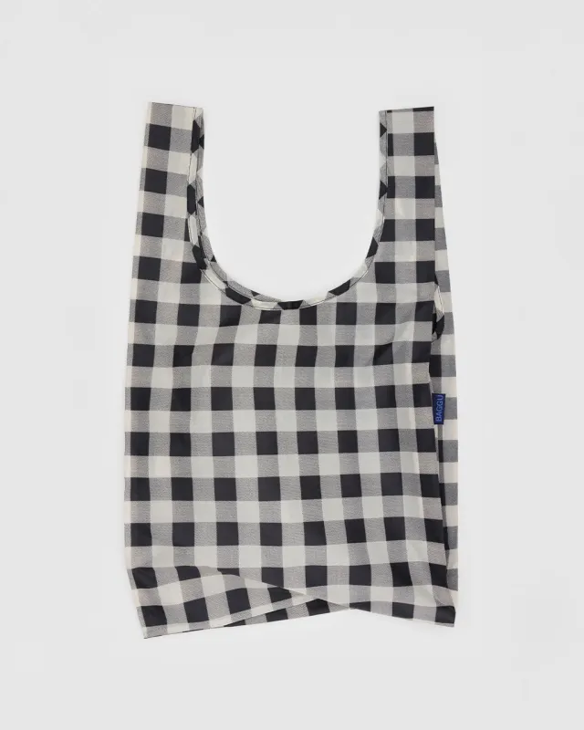 Standard Baggu - Black & White Big Check sold by ban.do
