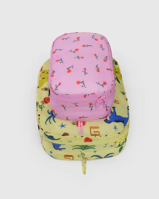 Packing Cube Set - Painted Prairie sold by ban.do