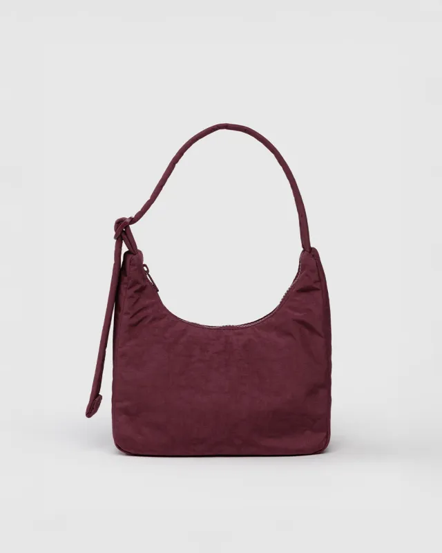 Mini Nylon Shoulder Bag - Mahogany sold by ban.do