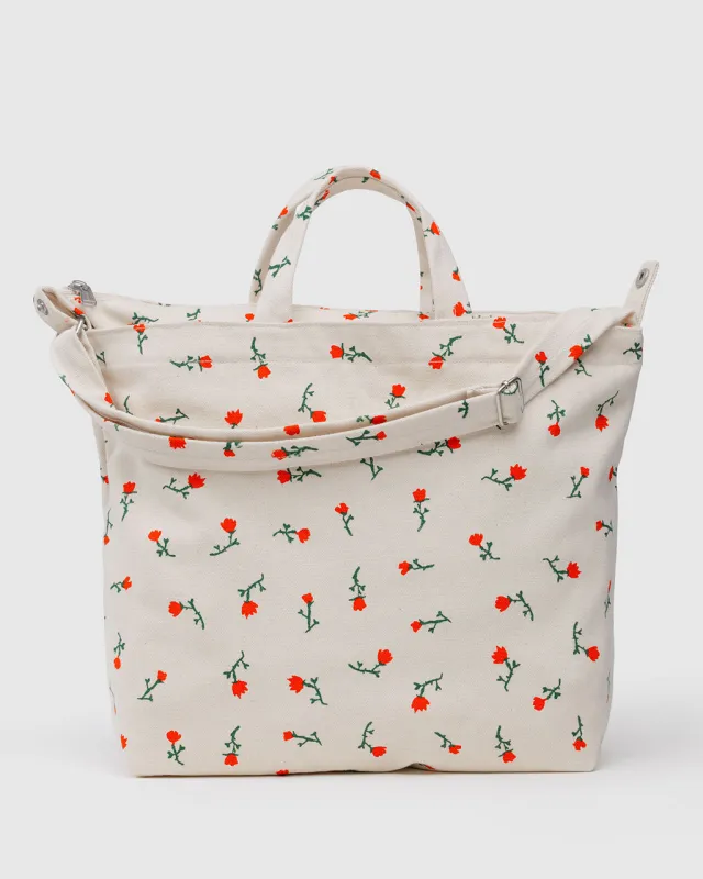 Horizontal Zip Duck Bag - Painted Wildflower sold by ban.do