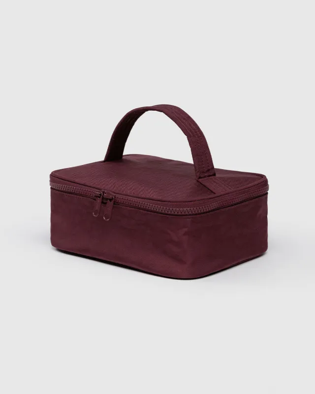 Small Cosmetic Case - Mahogany sold by ban.do