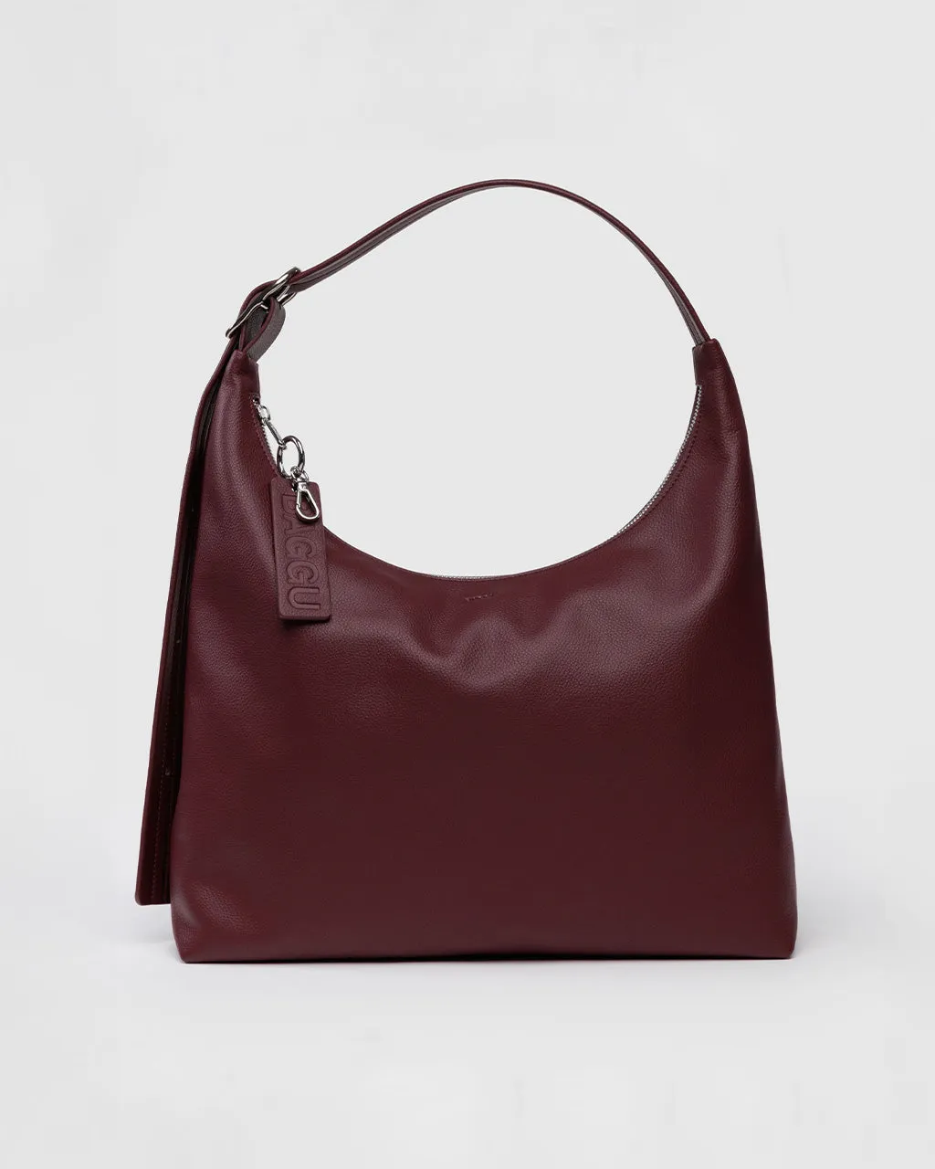 Recycled Leather Shoulder Bag - Mahogany sold by ban.do