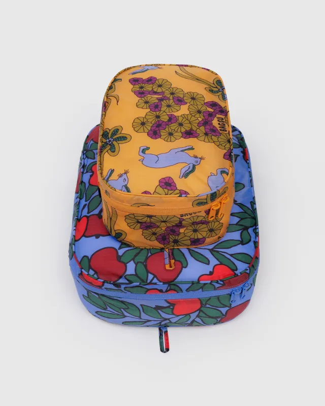 Packing Cube Set - Night Orchard sold by ban.do