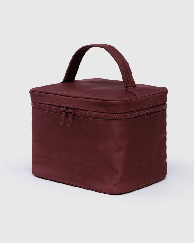 Large Cosmetic Case - Mahogany sold by ban.do