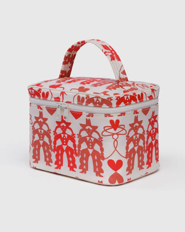 Large Cosmetic Case - Cowgirl sold by ban.do