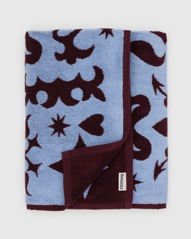 Towel - Western Cut-Outs sold by ban.do