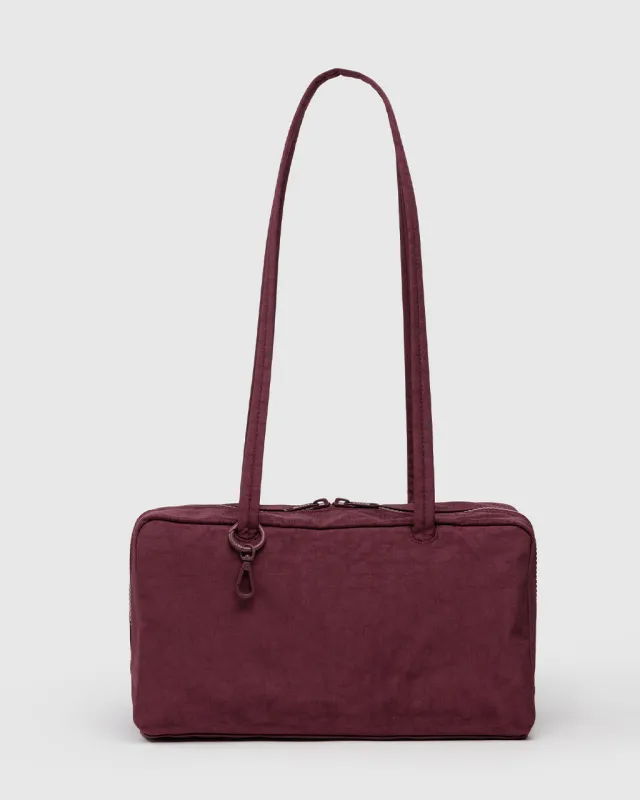 Nylon Bowler Bag - Mahogany sold by ban.do