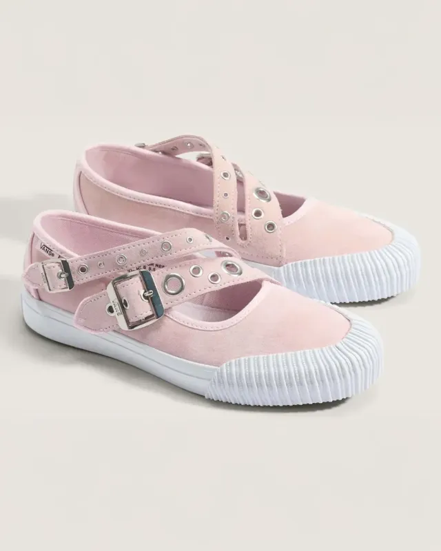 Mary Jane Straps Shoe - Pastel Pink sold by ban.do