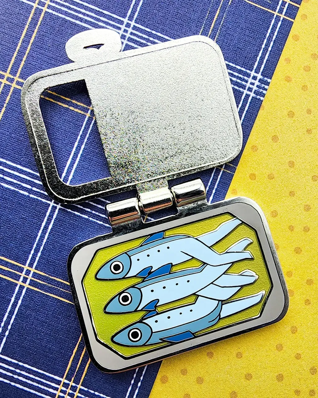 Tightly Packed Sardines Enamel Pin sold by ban.do product image thumbnail 2