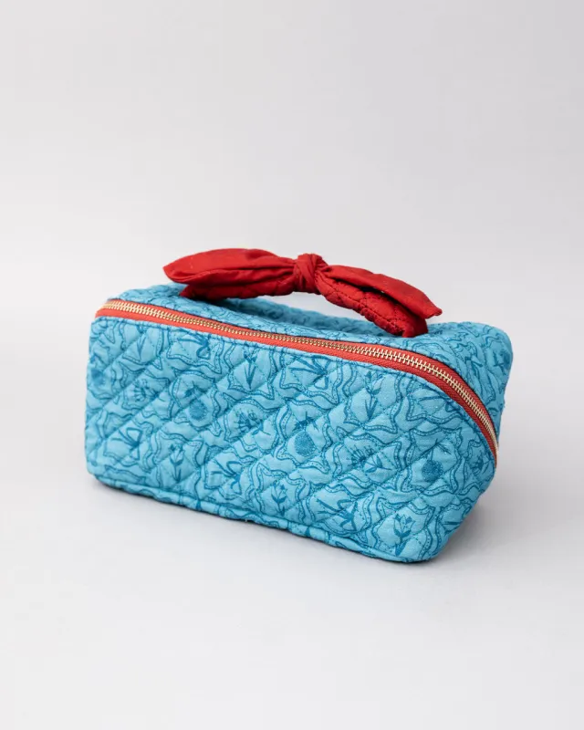 Makeup Bag - Flowers and Bows sold by ban.do