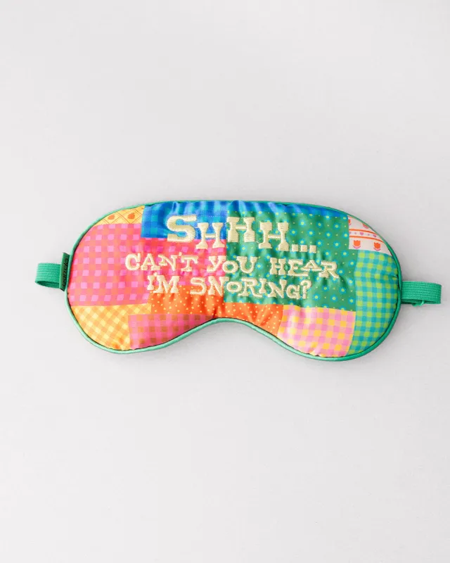 Getaway Eye Mask - Patchwork sold by ban.do