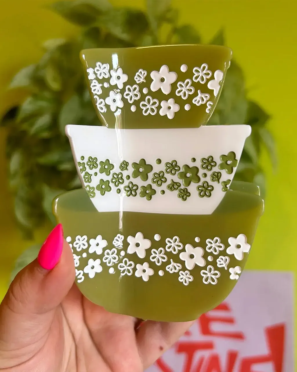 Retro Bowls Hair Claw sold by ban.do