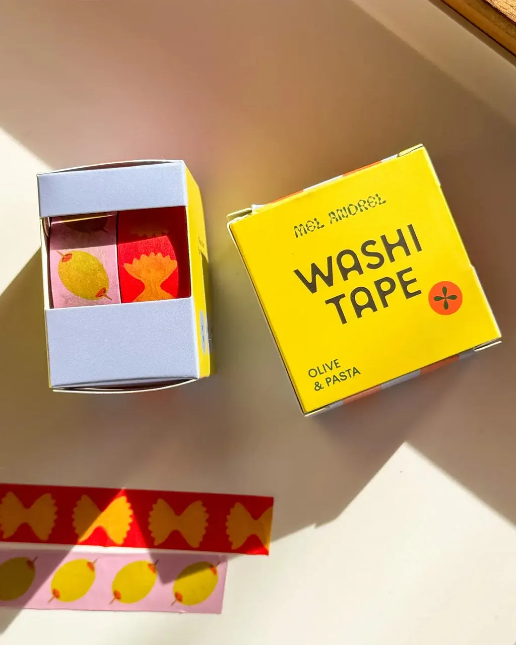 Olive & Pasta Washi Tape - Set of 2 sold by ban.do