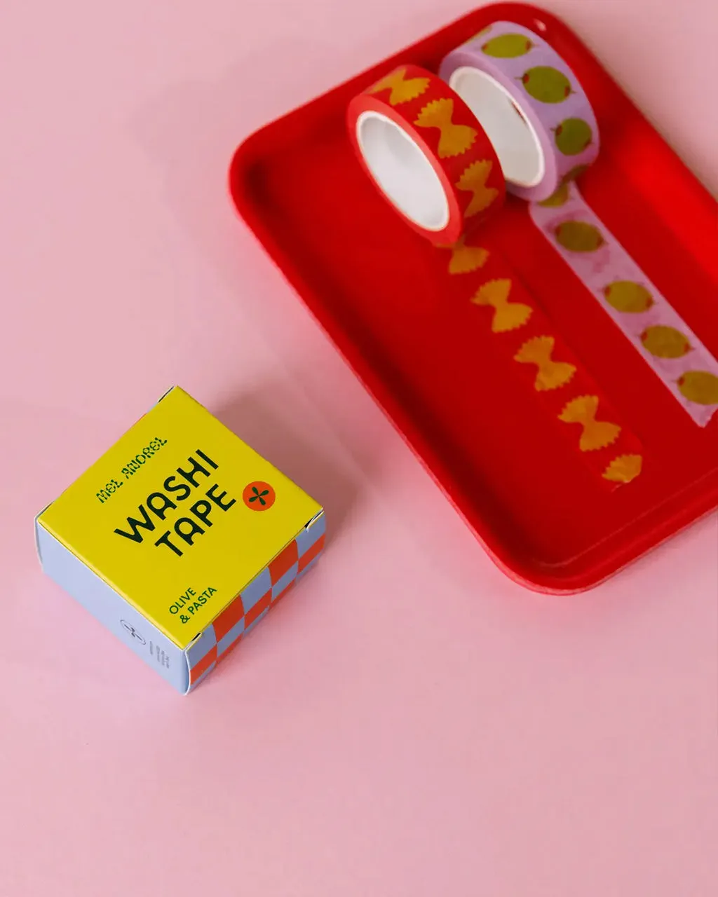 Olive & Pasta Washi Tape - Set of 2 sold by ban.do product image thumbnail 3