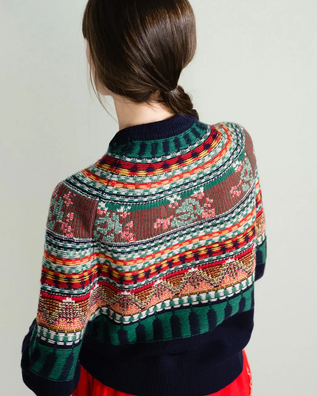 Mabel Fairisle Pullover Sweater sold by ban.do product image thumbnail 2