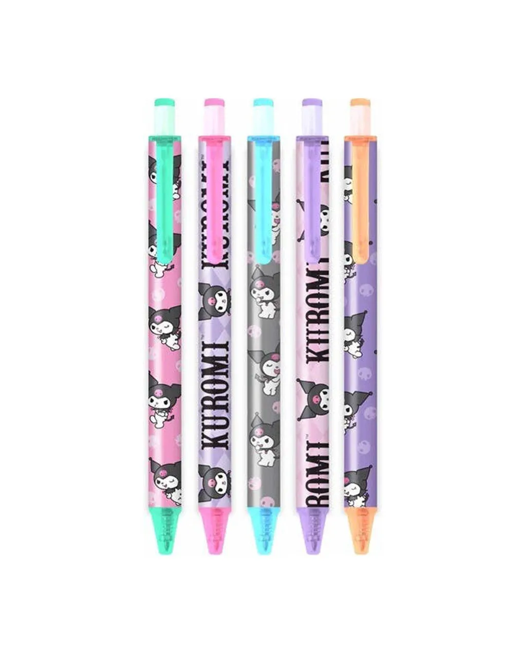 Sanrio Totally Kuromi Soft-Touch Gel Pen Set sold by ban.do product image thumbnail 2